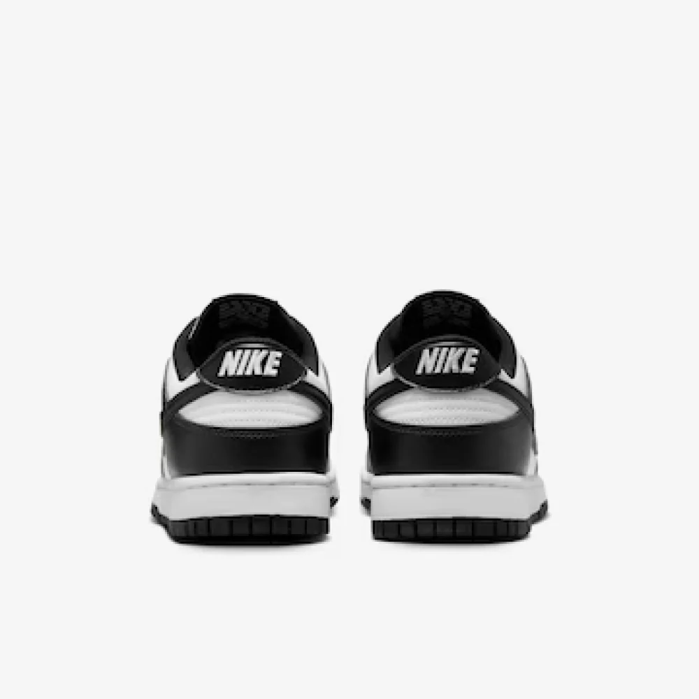 NIKE DUNK LOW BLACK WHITE - Image 4